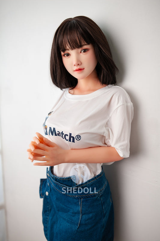 148cm-(H11)  怜奈 ロリ系リアルドール SHEDOLL美少女等身大ラブトール人気製品ダッチワイフ